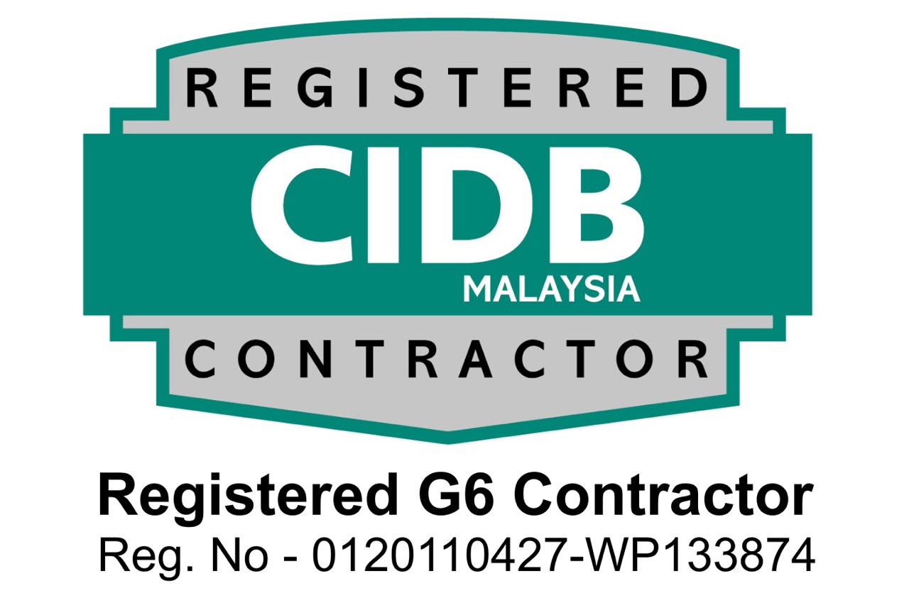 Registered CIDB Contractor badge